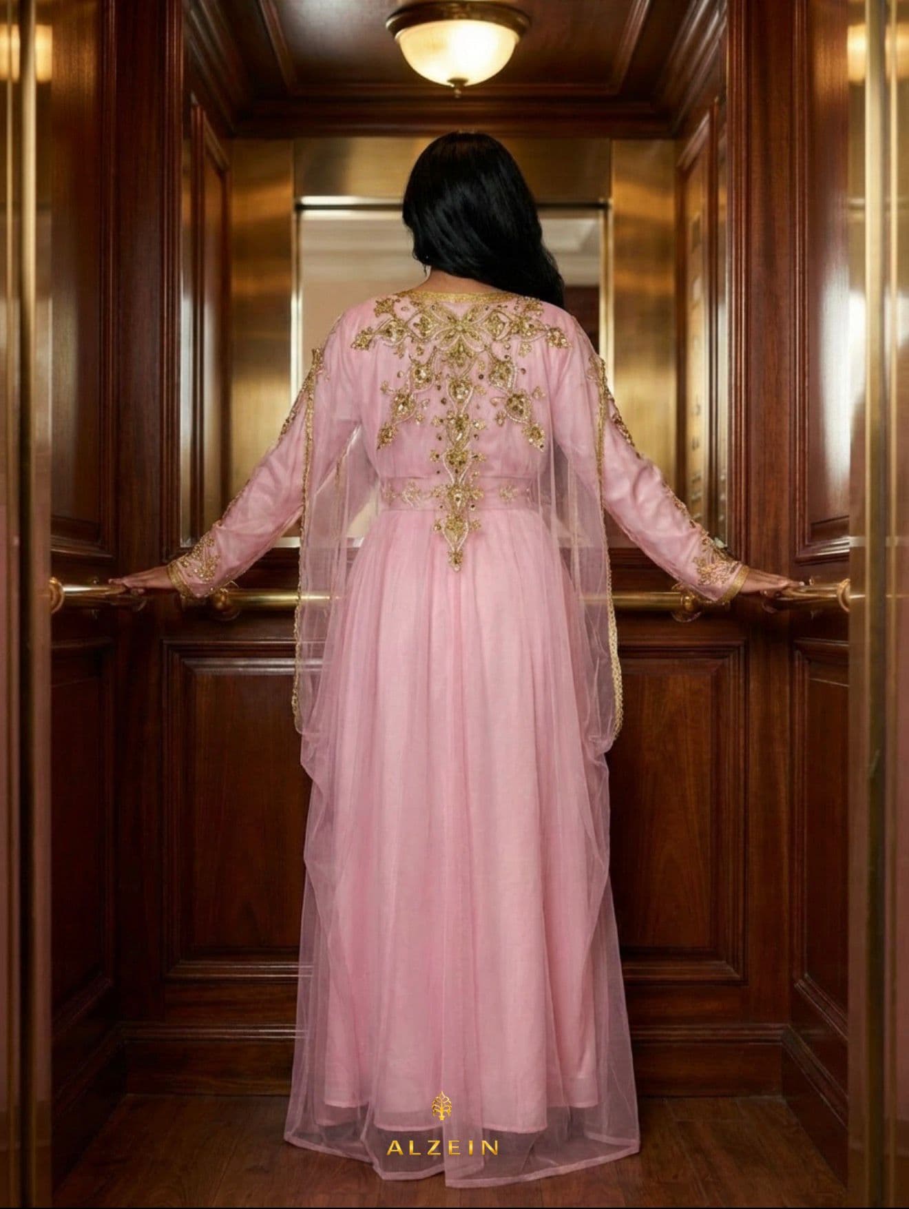 Champagne Evening Gown — alternate view